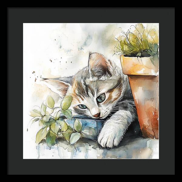 Tender Greens - Framed Print