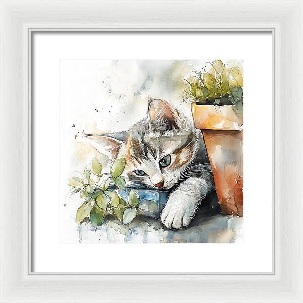 Tender Greens - Framed Print