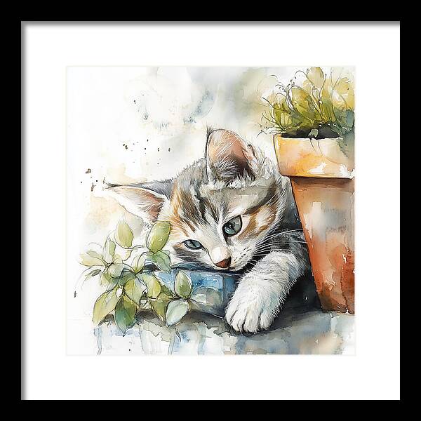 Tender Greens - Framed Print