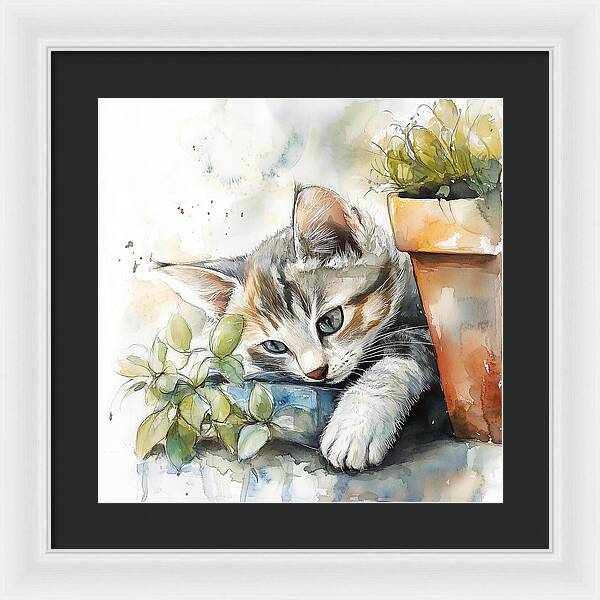 Tender Greens - Framed Print
