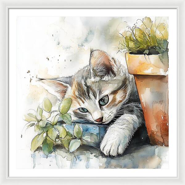 Tender Greens - Framed Print