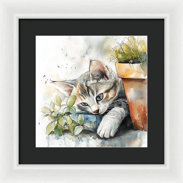 Tender Greens - Framed Print
