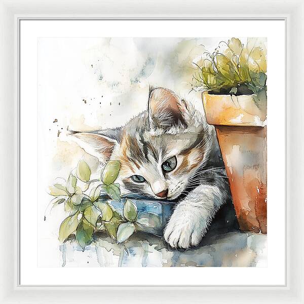 Tender Greens - Framed Print
