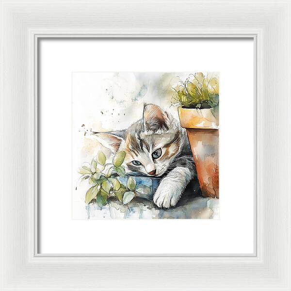 Tender Greens - Framed Print