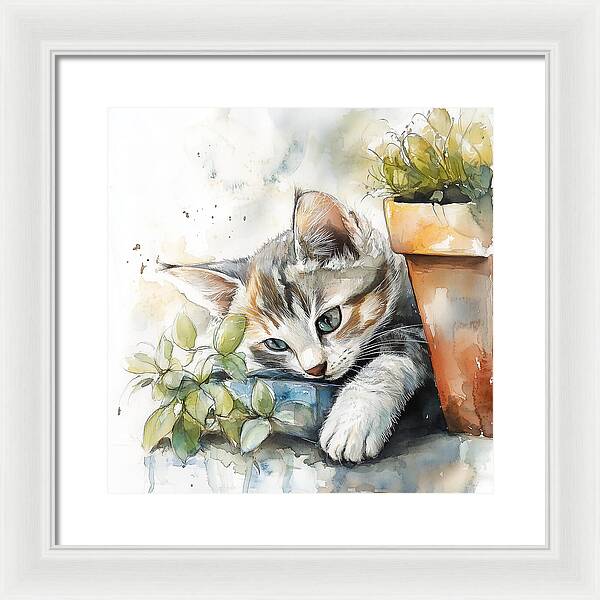 Tender Greens - Framed Print