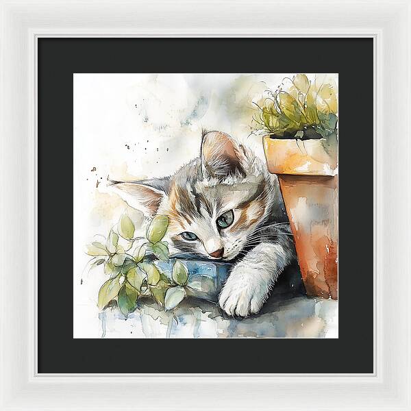 Tender Greens - Framed Print