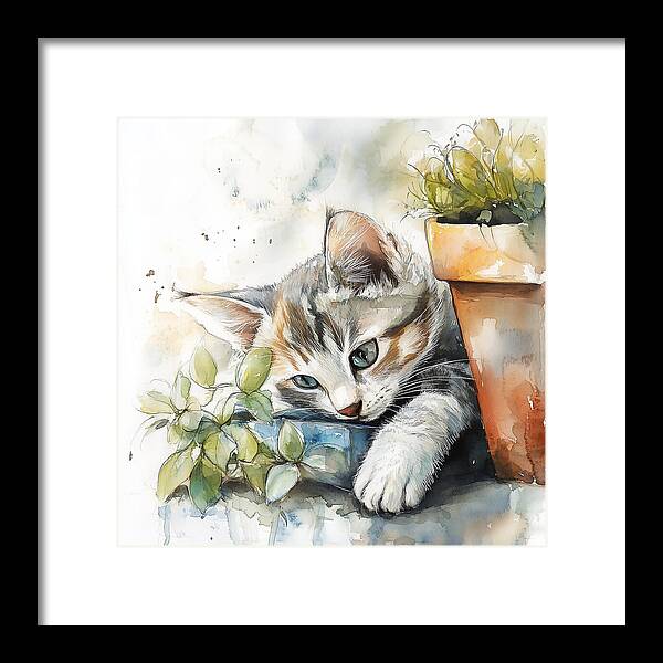 Tender Greens - Framed Print