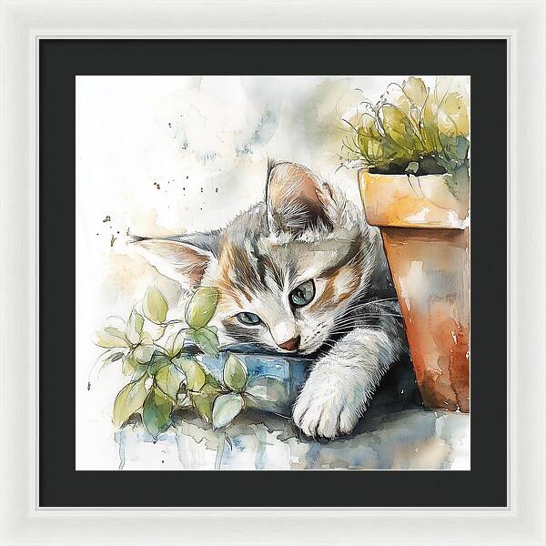 Tender Greens - Framed Print