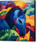 Switch The Blue Steed - Canvas Print 2 image