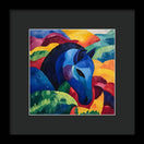 Switch The Blue Steed - Framed Print 2 image