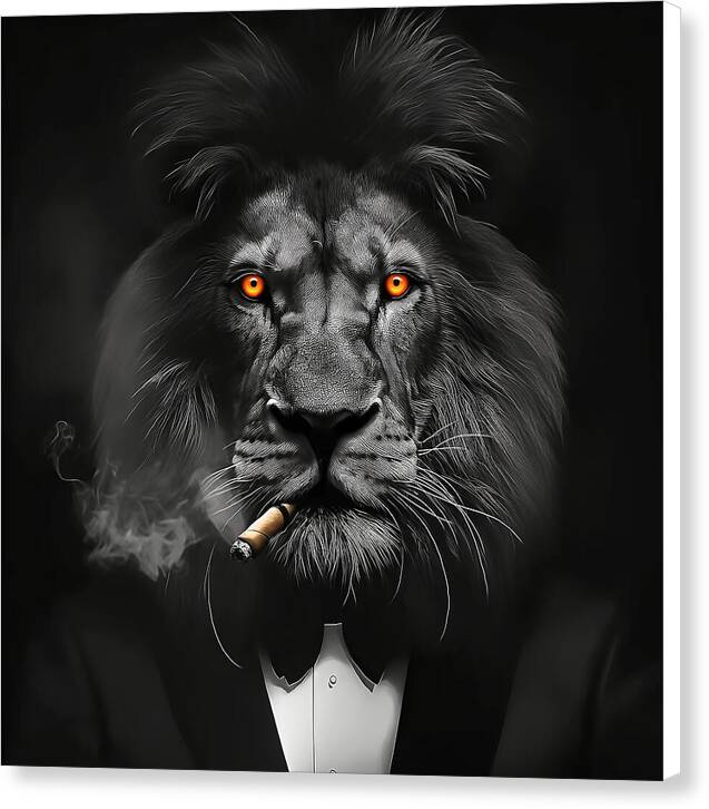 The Lion Don - Canvas Print