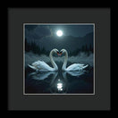 Switch The Swan&#39;s Embrace - Framed Print 2 image