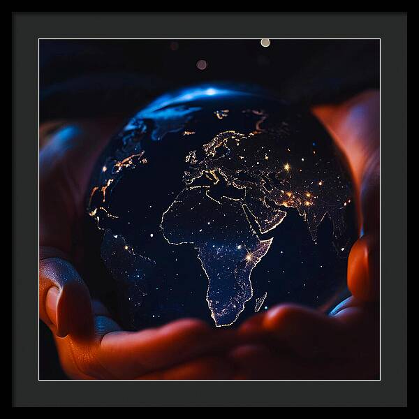 The World is Yours - Framed Print