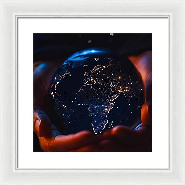 The World is Yours - Framed Print