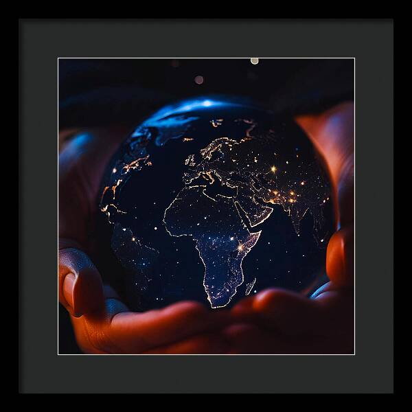 The World is Yours - Framed Print