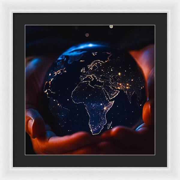 The World is Yours - Framed Print