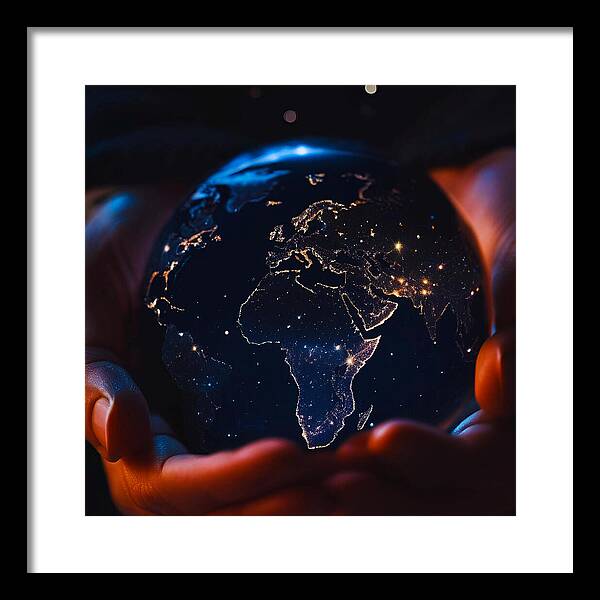 The World is Yours - Framed Print