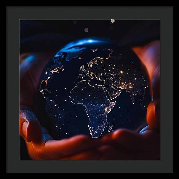 The World is Yours - Framed Print