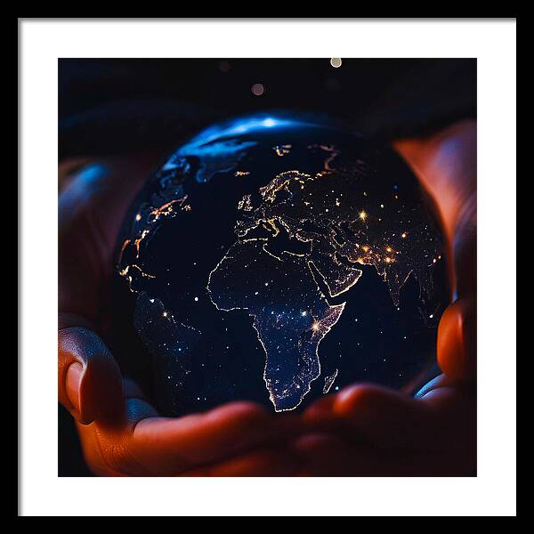 The World is Yours - Framed Print