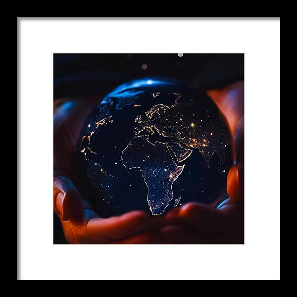 The World is Yours - Framed Print