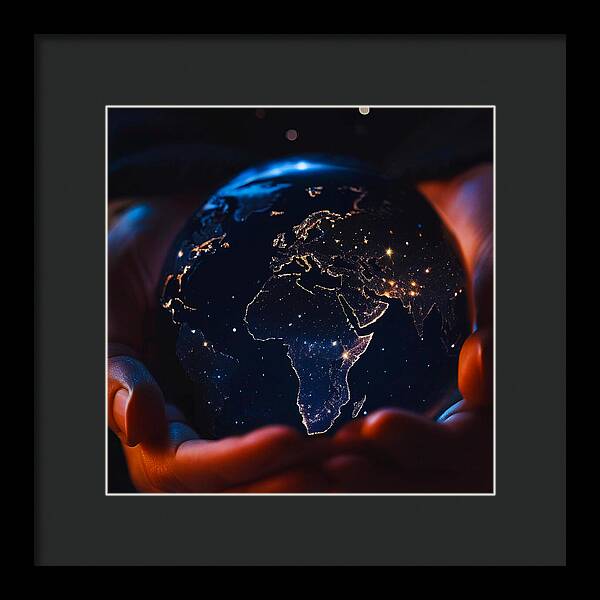 The World is Yours - Framed Print