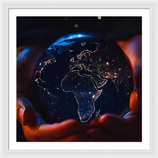 The World is Yours - Framed Print