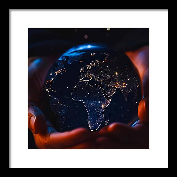 The World is Yours - Framed Print