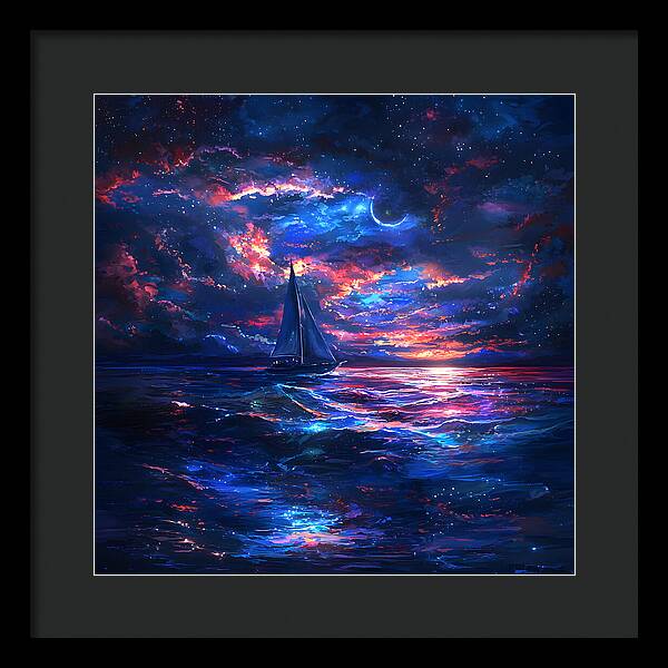 Twilight Odyssey - Framed Print