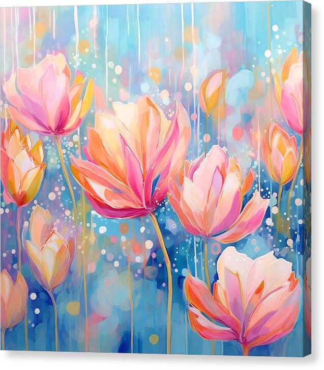 Whispering Petals - Canvas Print