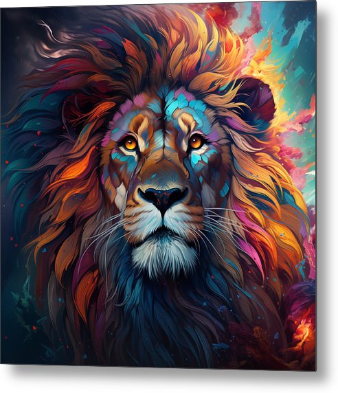 Cosmic King - Metal Print