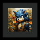 Switch Hedgie Smile - Framed Print 2 image